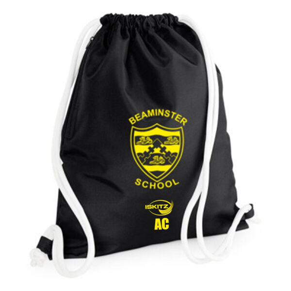 Beaminster School Drawstring Gym Bag Thumbnail